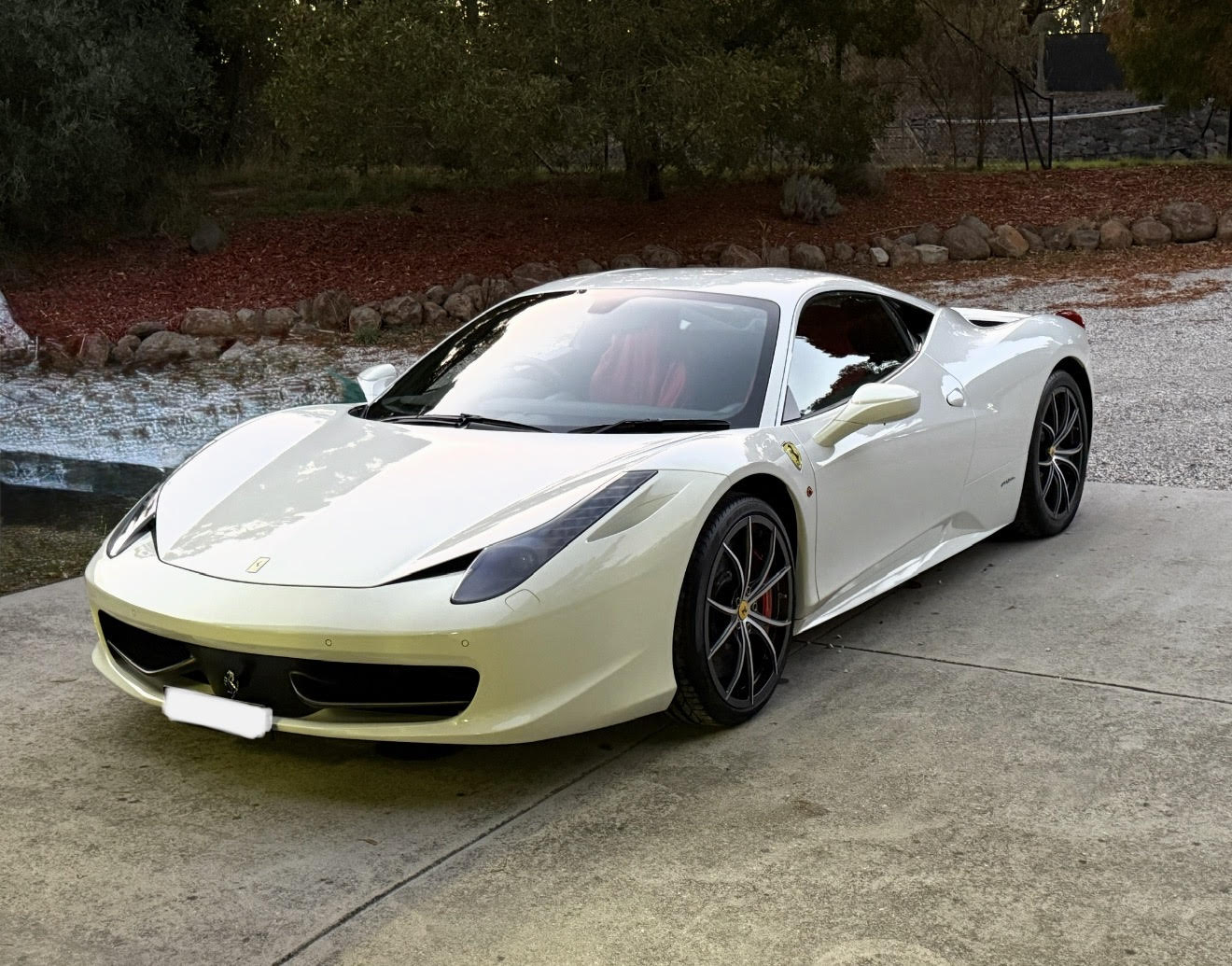 Premium detailed car in studio